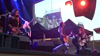 Gene Simmons band live, Christine Sixteen, Gröna Lund,2018 06 02