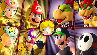 Mario Strikers Battle League Team Mario vs Team Bowser Jr at Mushroom Hill