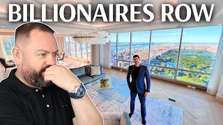 Living in a $45,000,000 NYC Penthouse Apartment on Billionaires' Row REACTION | OFFICE BLOKES REACT!