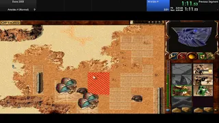 Dune 2000 - Atreides Mission 4 - Normal difficulty (Speedrun) [0:01:59]