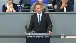 Rede von Burkhard Lischka (SPD) zum besseren Informationsaustausch bei der Terrorismusbekämpfung