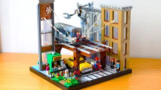 Lego Spiderman 2 Train Scene MOC (again)