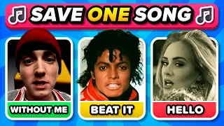 SAVE ONE SONG:  Best Bands & Singers Of All Time 👑🎵  MUSIC CHALLENGE