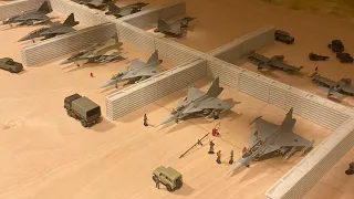 Building a 1/72 Airbase in the loft!!!