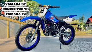 YAMAHA DT 125 CONVERTED TO YAMAHA YZ 125 | PAPS NATION