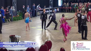 Laineri & Tutelman - DSH Italian Open Championships 2023 10D 1st Round Samba