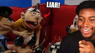 LIAR LIAR PANTS ON FIRE! | SML Jeffy's Lie Detector!