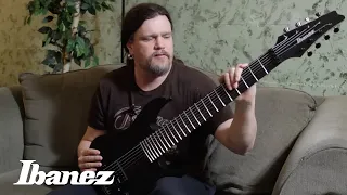 Marten Hagstrom on the Meshuggah M80M Ibanez 8-string signature model