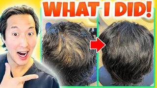 How I Treated My Thinning Hair the Holistic Way!