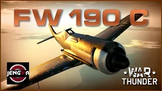 The Kurt Tank Dogfighter! Fw 190 C [War Thunder Premium Review!]