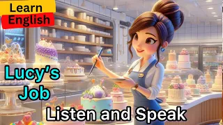 My Job  🍰 | Lear English through Stories | Improve your Speaking and Listening Skills|