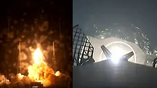 Falcon 9 launches IS-40e and Falcon 9 first stage landing