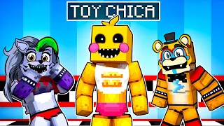 Finding TOY CHICA in Minecraft Security Breach