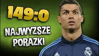 Najwyższe PORAŻKI w historii FUTBOLU