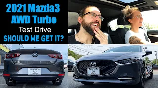 2021 Mazda 3 Turbo Sedan AWD Test Drive - Power & Luxury | Should We Get One?