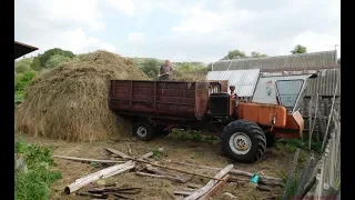 Мега ТЕХНИКА! Почему НЕ САМОСВАЛИМ СЕНО?!