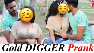 GOLD DIGGER PRANK // KAUSAR KHAN  osthire reaction prank video