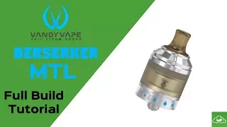 Berserker MTL with Parallel coil build