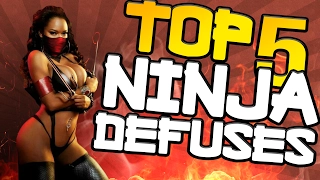 Top 5 Greatest Ninja Defuses in Call of Duty