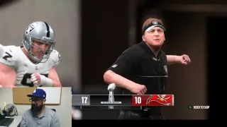 Madden 19 - Flashback Franchise 2002 Superbowl: Oakland Raiders vs Tampa Bay Buccaneers