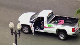 Pursuit of stolen U-Haul ends with standoff in Montebello