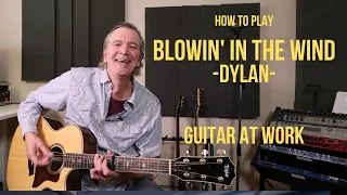 How to play Blowin' In The Wind by Bob Dylan