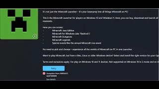 Fix Minecraft Launcher Not Installing Error Code 0x87E00009 On Microsoft Store/Xbox App PC