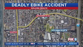 Deadly E-Bike Accident In Solana Beach