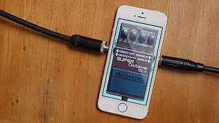 Boss OC Poly on your iPhone/iPad/AmpModeler/AudioInterface (octave FX guide)