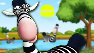 Gazoon | Hypno - Zebra👀 | Jungle Book Diaries | Funny Animal Cartoon For Kids