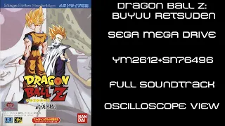 Dragon Ball Z: Buyuu Retsuden; SEGA Mega Drive Full Soundtrack Oscilloscope View.