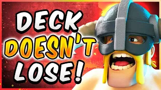 300+ TROPHIES in 30 MINUTES! POWERFUL LADDER DECK — Clash Royale