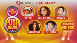 PUSH Awards 2022 | Music Artist of the Year nominees