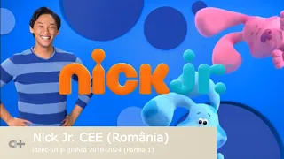 Nick Jr. CEE (România) ident-uri și grafică 2018-prezent