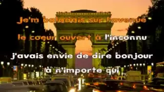 Les Champs Elysées-Joe Dassin - Karaoké Chanté.flv