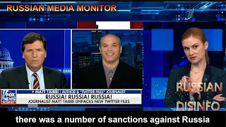 Russian state TV discusses Twitter files