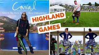 Scottish Highland Games in Dunoon, Scotland (2017 Cowal Highland Gathering)