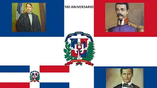 HOY CELEBRAMOS EL 180 ANIVERSARIO DE LA INDEPENDENCIA DOMINICANA