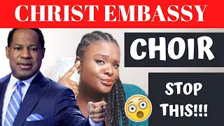 CHRIST EMBASSY MUSIC MINISTERS FINALLY REBUKED BY PASTOR CHRIS