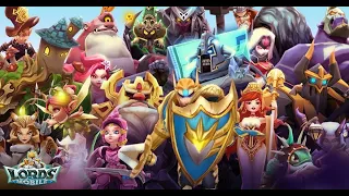 Lords Mobile - Опенбокс материального безумия на F2P аккаунте! Подарок от согильдийцев!