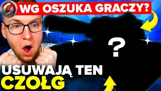 WG OSZUKA GRACZY? - USUWAJĄ TEN CZOŁG ze SKLEPU