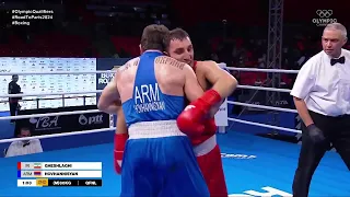 Rafael Hovhannisyan (ARM) - Meysam Geshlaghi (IRN) | Olympic qualification