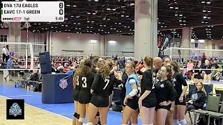 Lyric Campbell #12 Libero - AAU Volleyball Nationals 2023, Day 2, Game 2