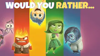 Would You Rather: Inside Out Edition | Fun Quiz for All Ages | Disney Pixar Trivia Challenge Cartoon