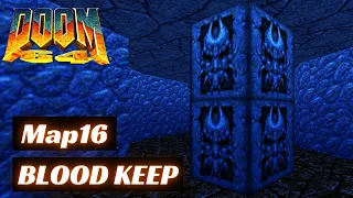 Doom 64 (100%) Walkthrough (Map16: Blood Keep)