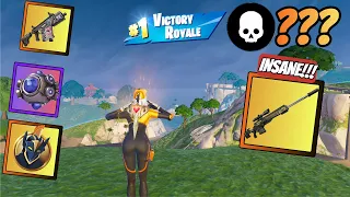 W-Key High Elimination Solo Win Gameplay (Fortnite Chapter 5 Season 2 Zero Builds)