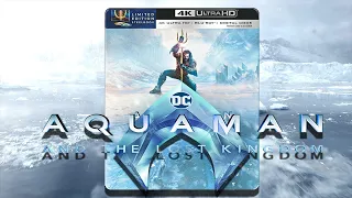 AQUAMAN and The Lost Kingdom 4K Blu-ray Steelbook