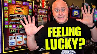 LET'S PRESS MY LUCK ON MAX BET SLOTS!