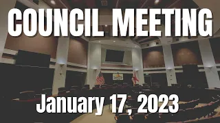 County Council Meeting - January 17, 2023