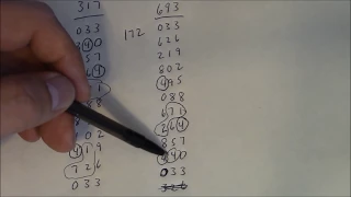 HOW TO PLAY PICK 3 PART 2: PICKING THE NUMBERS